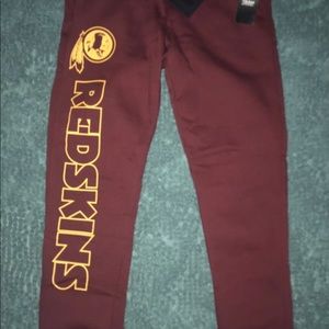 Official NFL Washington Redskins jogger sweatpants
